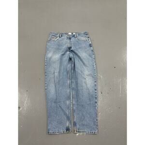 Vintage Calvin Klein Jeans 90s Baggy Loose Fit Blue Denim Men's 34x30